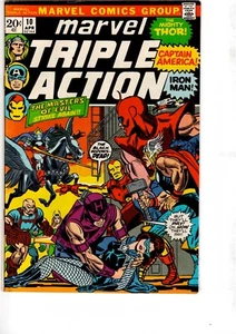 Marvel Triple Action #10 Apr 1973 - Picture 1 of 17