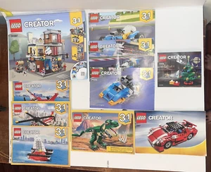 Lego Creator 31097 31057 31072 31058 30576 5867 Manual Only Pet Shop Dino Race C - Picture 1 of 6