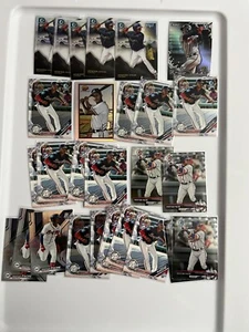 Christian Pache Lot 33 Karten, Chrome, Bowman, Inserts, Bowman Platinum ++ - Bild 1 von 1