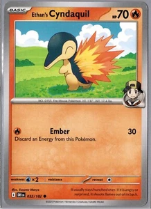 Ethan's Cyndaquil - 032/182 - Common - Pokemon Destined Rivals - Picture 1 of 1