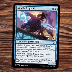 Nimble Brigand - Outlaws of Thunder Junction - MTG - Bild 1 von 1