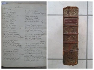 RECUEIL MS XVII-XVIII° D'AIRS A CHANTER (érotiques, crus, bacchiques, à danser) - Bild 1 von 24