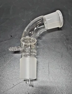Chemglass CG-1050-45 |  105° Vacuum Takeoff 45/50 Joint 10mm | Style A - NEW - Picture 1 of 3