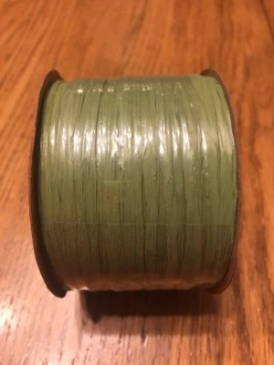 Wraphia 60 pies envolver, decorar y celebrar con cinta verde envío N 24h Foto 1 de 3