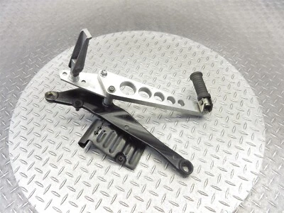 2011 09-20 Triumph Thunderbird Front Left Rearset Foot Peg Rest Bracket - Image 1 of 4
