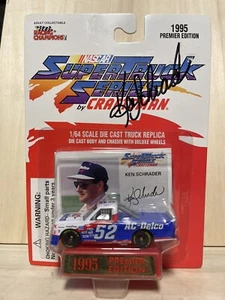 NEW! SIGNED Racing Champions 1995 NASCAR SuperTruck Series #52 Ken Schrader - Picture 1 of 12