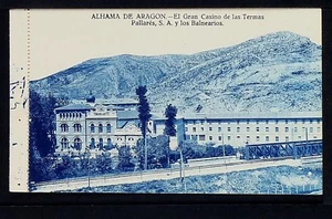2778.-ALHAMA DE ARAGÓN -El Gran Casino de las Termas Pallarés S.A. y Los Balnear - Imagen 1 de 2