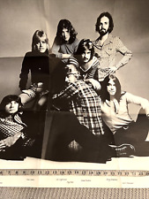 Photo Members of Chicago, Rock Music Group Black & White 33" x 33"