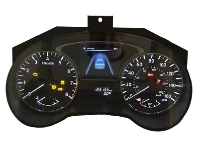 Speedometer Instrument Cluster 2014 Nissan Altima Panel Gauges 123,133 Miles - Image 1 of 3
