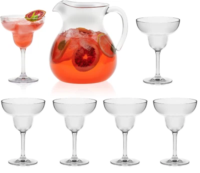 Набор Libbey Indoors Out 7 предметов устойчивый к взлому пластик Margarita 99038 - Изображение 1 из 4