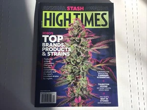 HIGH TIMES MAGAZINE Cover Top Strains Thurston Moore Sonic Youth December 2020 - Picture 1 of 12
