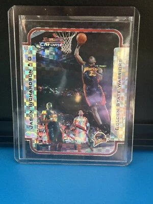 2003-04 Bowman Chrome X-Fractor 38/150 Jason Richardson #106 Foto 1 de 2