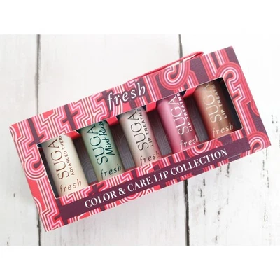 Colección de labios color fresco y cuidado nuevo bálsamo labial tintado de 5 piezas terapia avanzada Foto 1 de 4