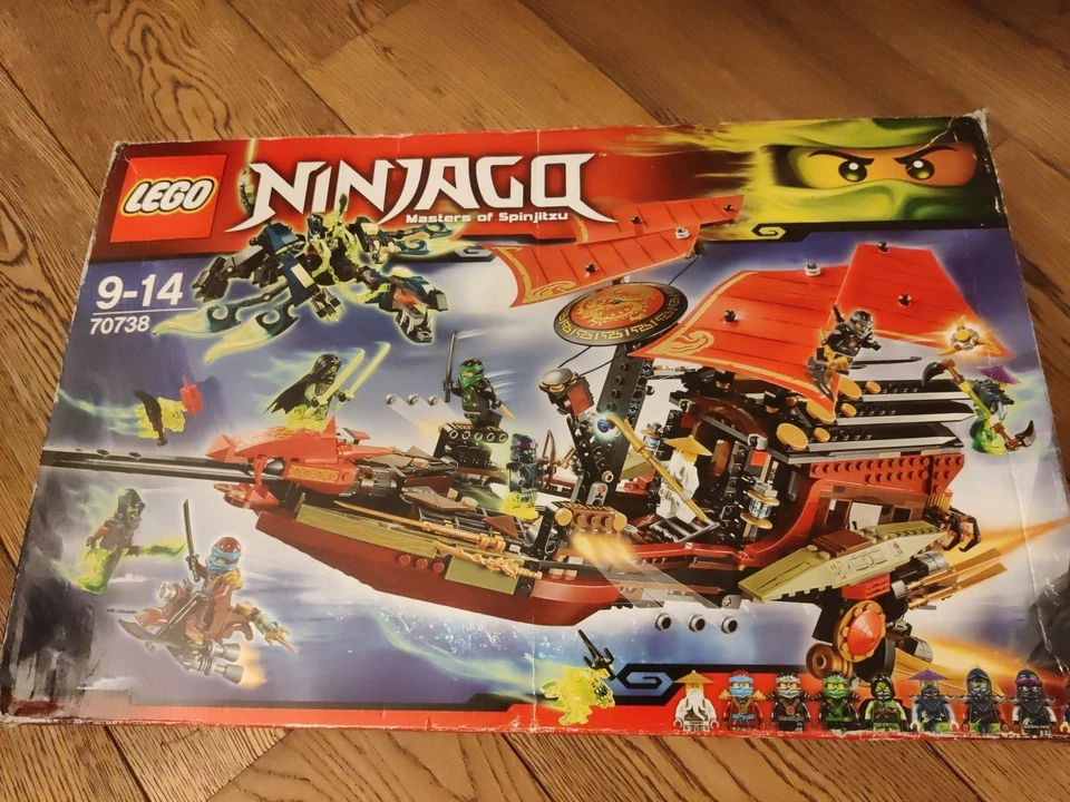 LEGO 70738 NINJAGO L'ultime QG des Ninjas - Complet - Avec Boite Et Notice - Photo 1/4