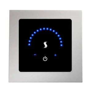 ThermaSol MTMR-PC MicroTouch Regolatore quadrato per doccia a vapore, cromato - Foto 1 di 2