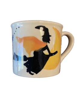 Hartstone Barista Starbucks Halloween Flying Witch Mug Cup 14oz Exclusively USA - Picture 1 of 7