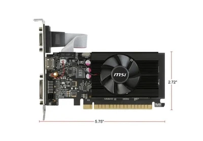 MSI GT 710 2GD3 LP - G7102D3P Foto 1 de 4