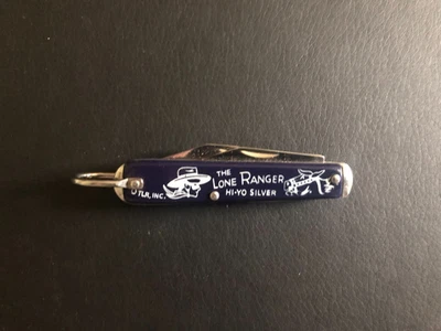 Replica Lone Ranger pocket knife. Novelty Knife Co. - Image 1 of 3