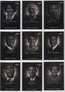 TRADING CARD LOT-DECISION 2020-24 CARDS-CANDIDATE PORTRAITS-LINCOLN+SANDERS - Picture 1 of 6