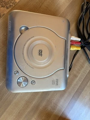 COBY Ultra Compact DVD-209 DVD player NO POWER CORD in very good condition - Image 1 of 4