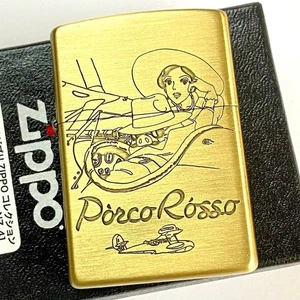 ZIPPOOilLighterAnimeMovieinspiredPilotandSingerMotifAirplaneRare Japan Exclusive - Picture 1 of 8