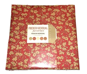 FRENCH GENERAL Favorites Moda Layer Cake 10" Squares Sew Quilt Craft  NEW - Picture 1 of 2