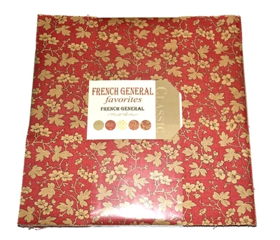 FRENCH GENERAL Favorites Moda Layer Cake 10" Squares Sew Quilt Craft  NEW - Image 1 of 2