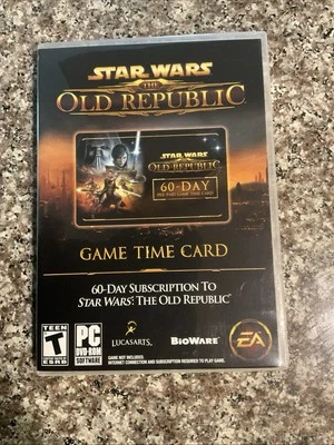 (ExPIRED/Used Code) PC Star Wars The Old Republic 60 Day Game Time Card - Image 1 of 4