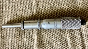 Vintage L S Starrett Micrometer Head 0-1" - USA - Picture 1 of 3
