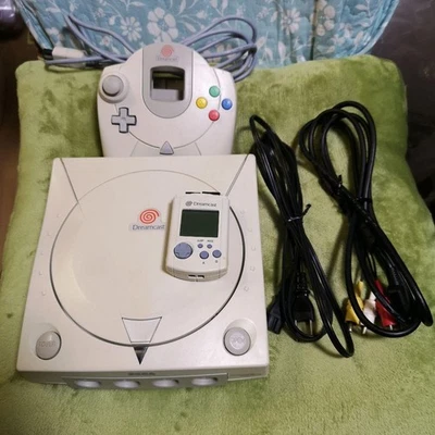 SEGA Dreamcast DC Console White HKT-3000 Tested - Image 1 of 4