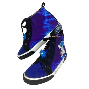Ground Up x Sega Sonic The Hedgehog - Boys' Sz 5 - Blue High Tops - Picture 1 of 14