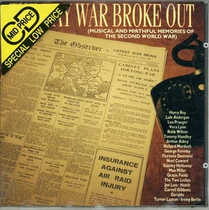 Noel Coward : The Day War Broke Out (Musical and Mirth CD FREE Shipping, Save £s - Picture 1 of 1