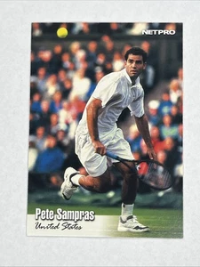 NetPro Pete Sampras 2003 Estados Unidos Salón de la fama Tennis Legend #14 Grand Slam Rookie - Imagen 1 de 2