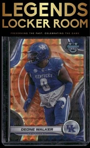 2024 Bowman University Best #31 Deone Walker Orange Geometric Refractor #/25 - Picture 1 of 2