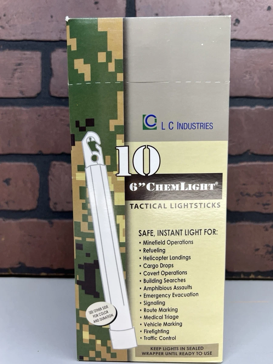 Varillas Luminosas De Emergencia – 6 Pulgadas, 12