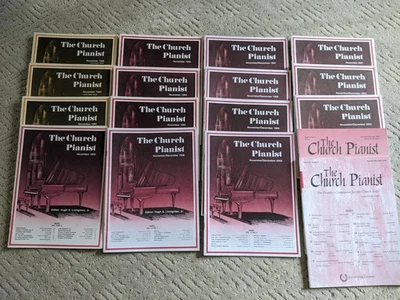 Lot of 17 The Church Pianist Piano Books Sheet Music Christian - Image 1 of 2