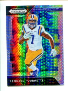 2019 Panini Prizm Draft Hyper Prizm #61 - Leonard Fournette /75 🏈 LSU - Picture 1 of 1