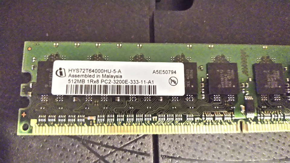 PC2-3200E DIMM - Image 1 of 3