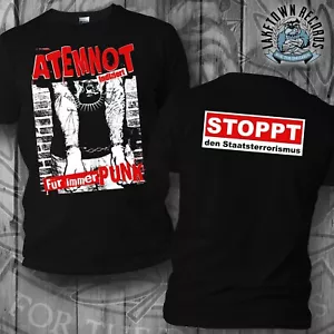 ATEMNOT - INDIZIERT (T-SHIRT) S-XXL Punk Punkrock Rawside Toxoplasma Normahl - Bild 1 von 4