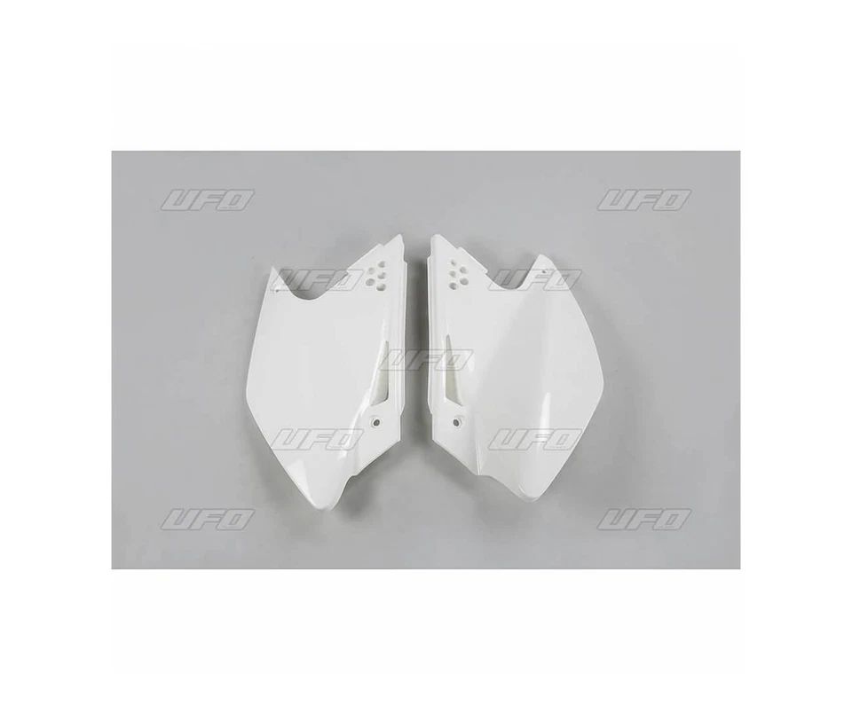 KAWASAKI KXF 250 - 06/08 - PAR DE PLACAS LATERALES UFO BLANCO - KA03768-047 - Imagen 1 de 1