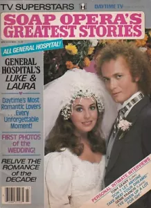 Soap Opera's Greatest Stories Mar 1982 GENIE FRANCIS-ANTHONY GEARY-GH LUKE/LAURA - Foto 1 di 3