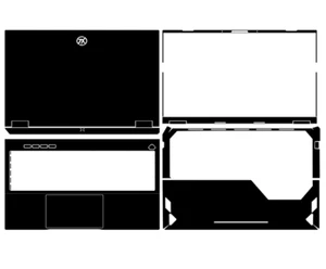 Laptop Leather Skin Stickers Fit ASUS TUF Gaming A16 (2024) FA608 - Picture 1 of 29