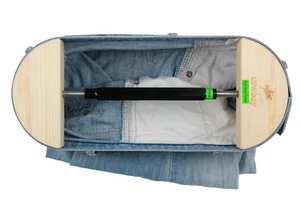 "Pantalones camilleros para vaqueros con hebilla de aleación de aluminio aéreo elásticos de 30"" a 59" - Imagen 1 de 11