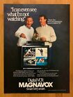 1987 Magnavox Digital VCR Smothers Brothers Vintage Print Ad/Poster Pop Decor 