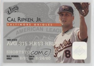 1995 Studio Cal Ripken Jr #8 HOF