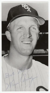 Foto autografiada de Wayne Causey MLB de los Medias Blancas de Chicago con certificación PSA/ADN - B4244C3 - Imagen 1 de 2