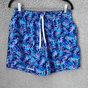 Chubbies Shorts Herren Large blau bedruckt 5,5" Boardshorts Badehose Strand Surf - Bild 1 von 11
