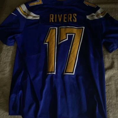 Philip Rivers Los Angeles Chargers Nike Vapor Limited XL Jersey - Royal Blue - Image 1 of 2