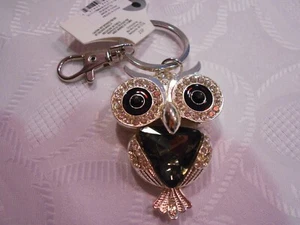 UNBRANDED-BIJEWELED OWL KEY CHAIN/CLIP FOR WOMEN - Picture 1 of 2
