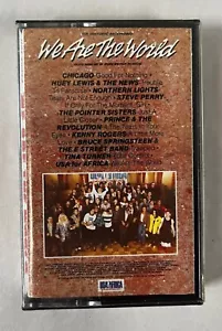 We Are The World USA for Africa *New Sealed* Cassette Tape 1985 PRINCE CHICAGO - Picture 1 of 5